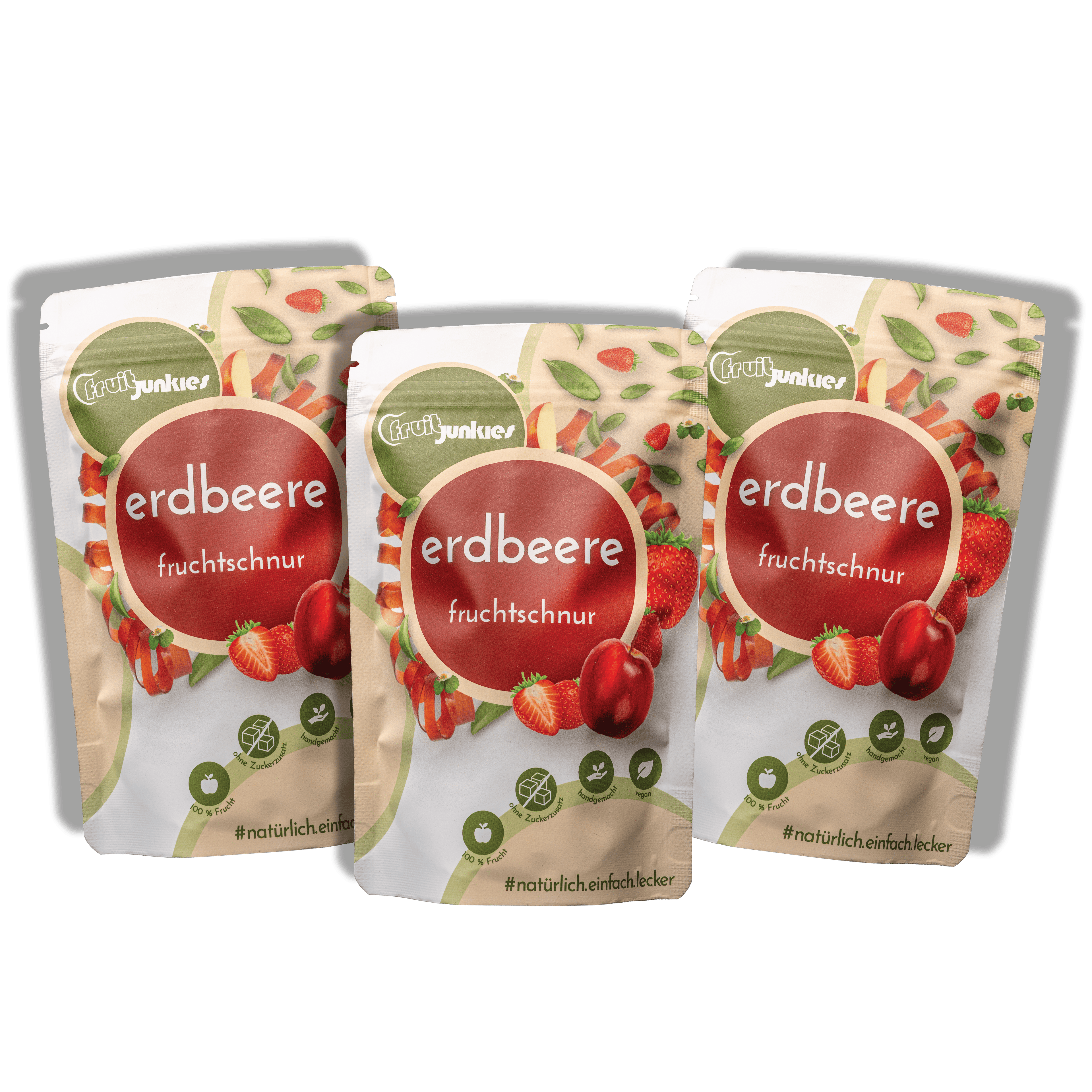 Erdbeer-Überdosis - 3 x 80 g