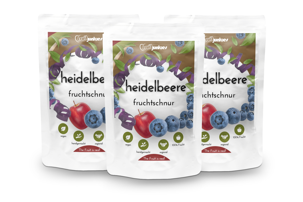 Heidelbeer-Überdosis - 3 x 80 g